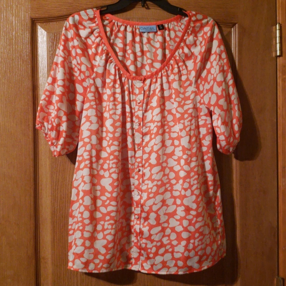 Cynthia Rowland blouse